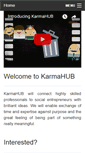 Mobile Screenshot of karmahub.org